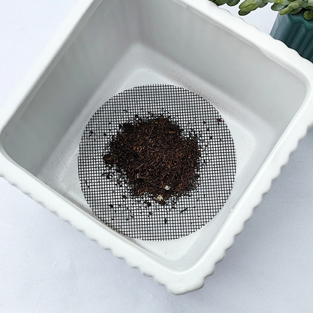 Gardening Tools Basket - 20 adet Saksı Contası Örgü sızdırmaz