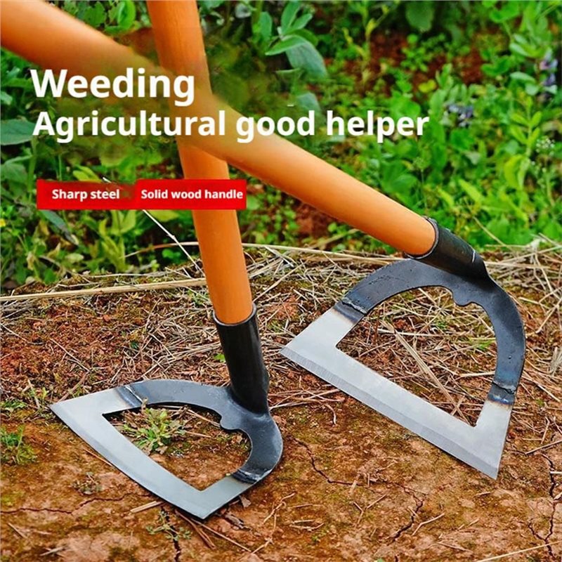 Gardening Tools Hoe - Y50A-El Tipi Oyuk Çapa Kalınlaştırılmış Manganez