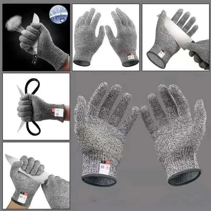 Gardening Tools Gloves - Seviye 5 HPPE Kesilmeye Karşı Koruyucu