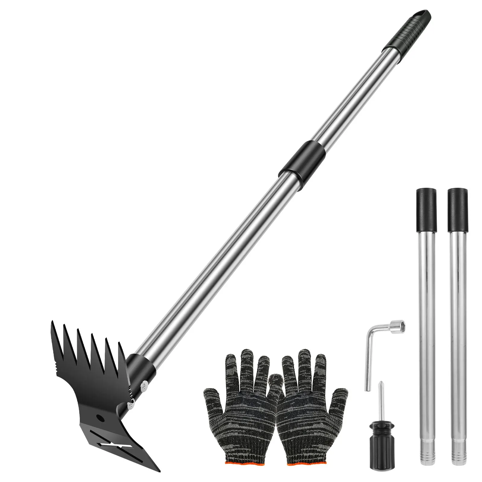 Weed Puller - Bahçe Çim Tırmığı Paslanmaz Çelik Bahçe