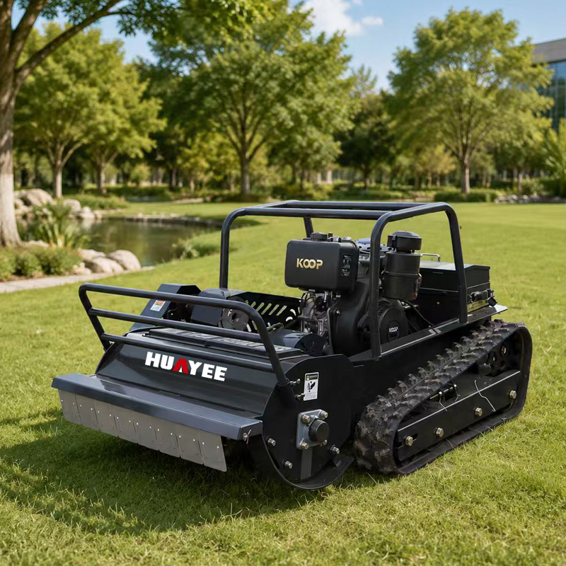 Gardening Tools Grass Cutter - Uzaktan Kumandalı Paletli Çim Biçme Makinesi,