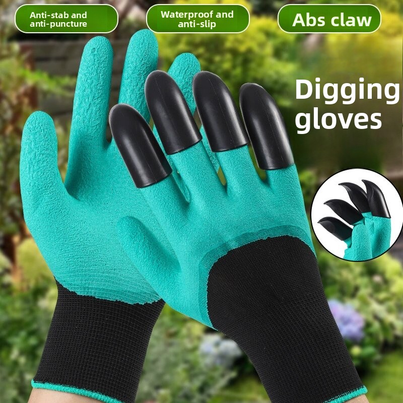 Gardening Tools Gloves - Pençeli Bahçe Eldivenleri, Bahçe Sebze Çiçek