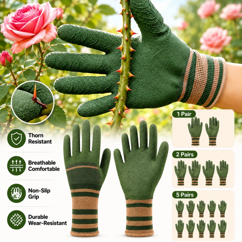 Gardening Tools Gloves - Çok Amaçlı Bahçe Eldivenleri Diken Önleyici