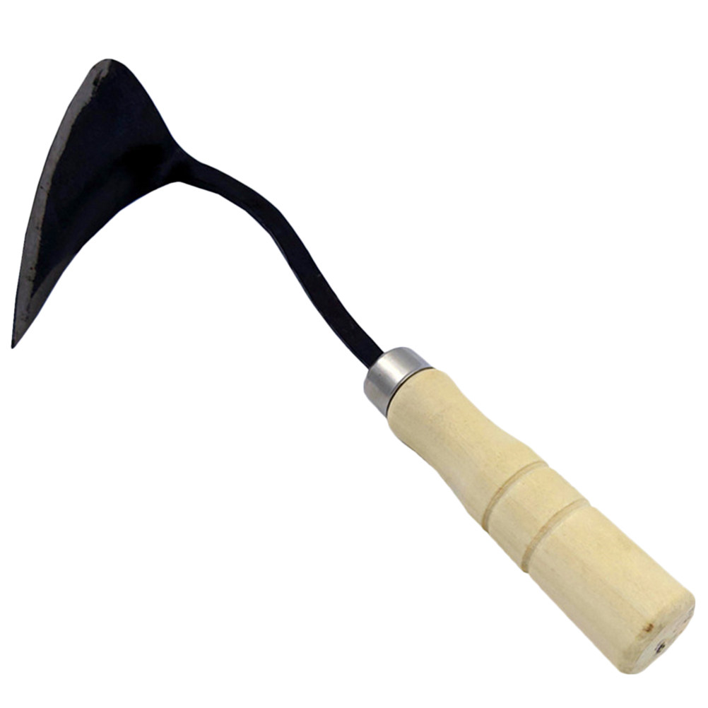 Gardening Tools Hoe - Ahşap Saplı Üçgen Çapa Üçgen Sivri