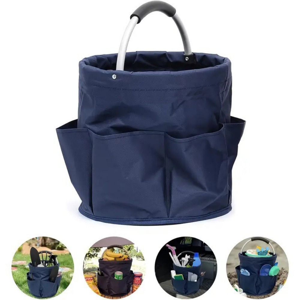 Gardening Tools Basket - Açık Hava Taşınabilir Katlanabilir Sepet Piknik