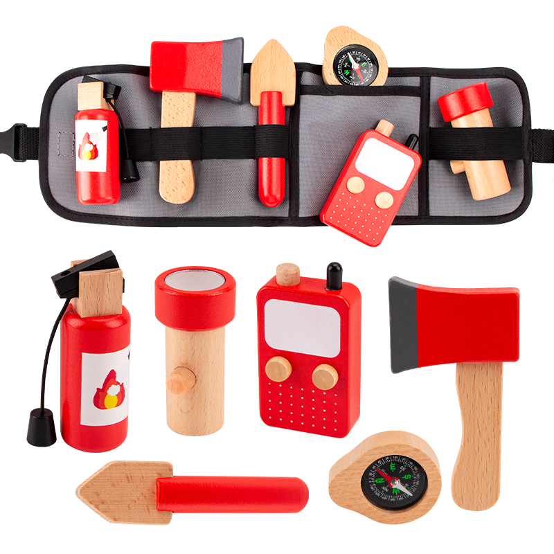Gardening Tools For 6 Year Old - Çocuklar İçin Ahşap Simülasyon Tamirci Bel