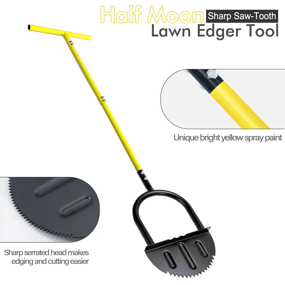 Gardening Tools Grass Cutter - Uzun Saplı Yarım Ay Çim Kenar