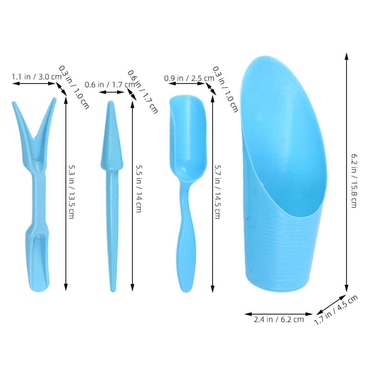 4 adet/takım, Plastik Dayanıkl - Gardening Tools Shop incelemesi ve fiyatı