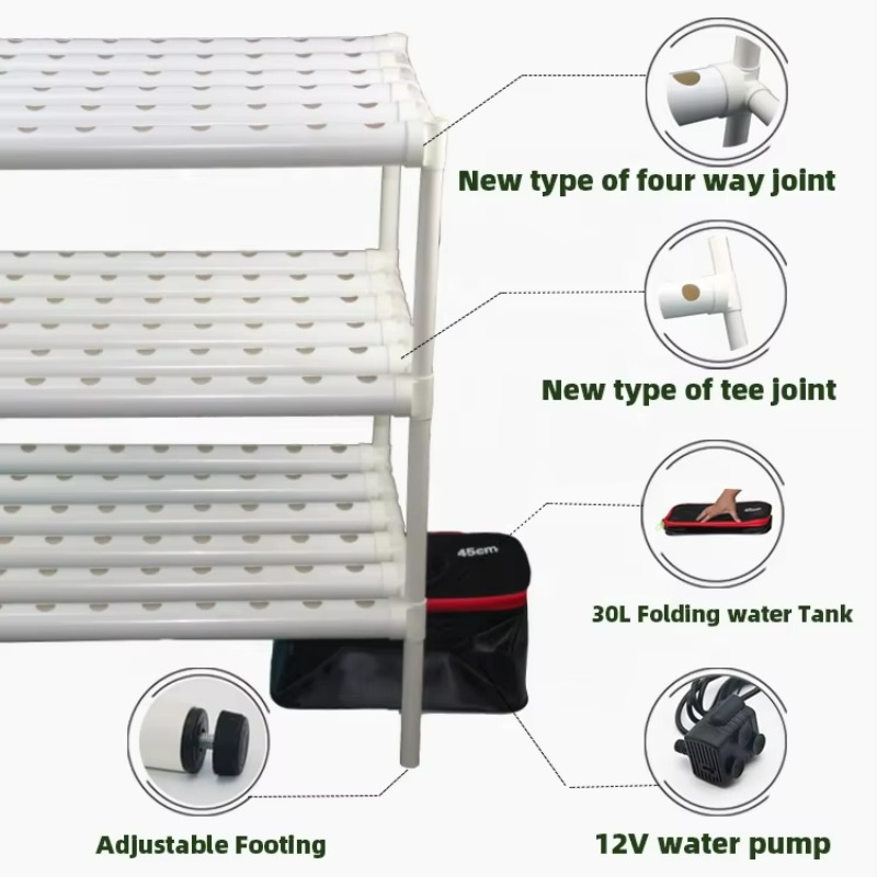 Yeni Tasarım Ev Bahçesi Hidrop - Hydroponic System incelemesi ve fiyatı