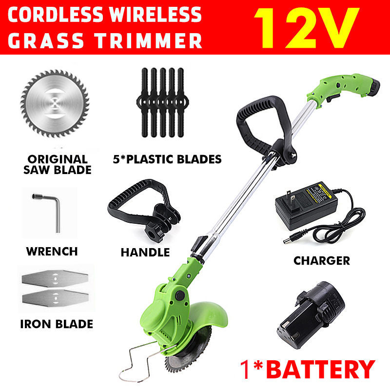 Yüksek Güçlü Şarj Edilebilir L - Gardening Tools Grass Cutter incelemesi ve fiyatı