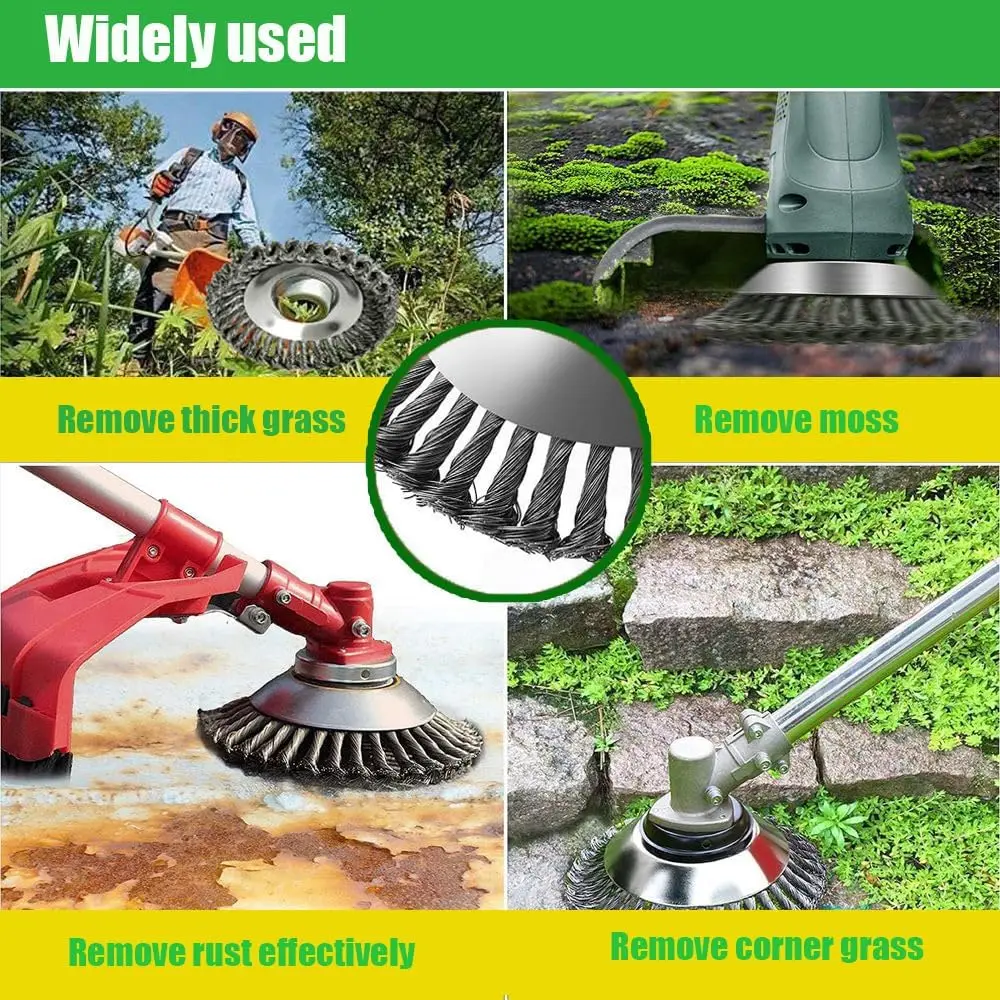 4/6/10 inç Çelik Tel Fırça Düz - Gardening Tools Shop incelemesi ve fiyatı