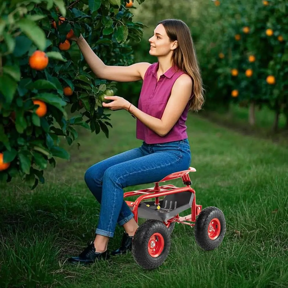 Döner Koltuklu, Tekerlekli Tab - Gardening Tools Basket incelemesi ve fiyatı