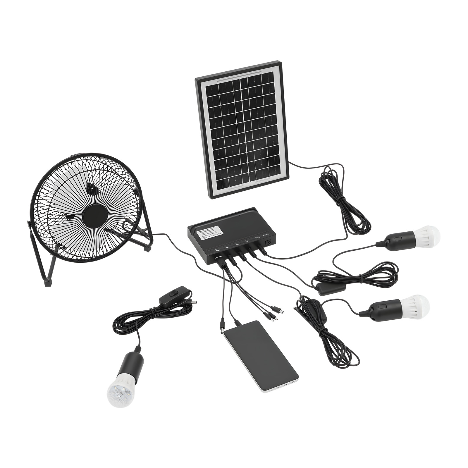 100-240V Güneş Enerjili Fan ve - Gardening Tools Shop incelemesi ve fiyatı
