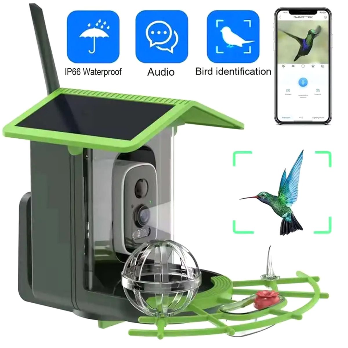 ABPP Akıllı Kuş Besleyici Kame - Gardening Tools Video incelemesi ve fiyatı