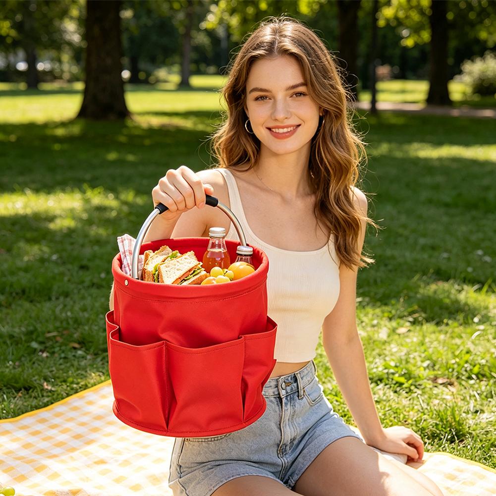 Büyük Kapasiteli Çok Cepli Sak - Gardening Tools Basket incelemesi ve fiyatı
