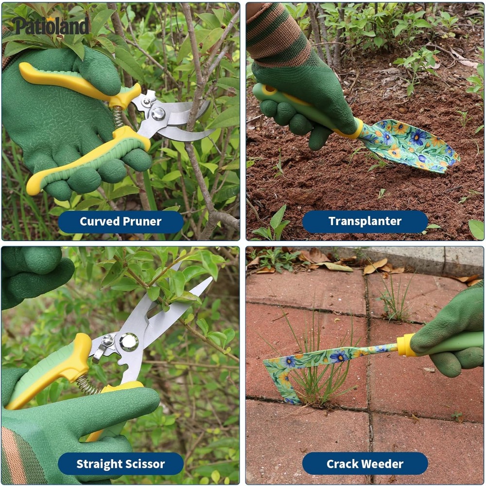 10 Parçalı Bahçe Alet Seti: Al - Gardening Tools Gloves incelemesi ve fiyatı