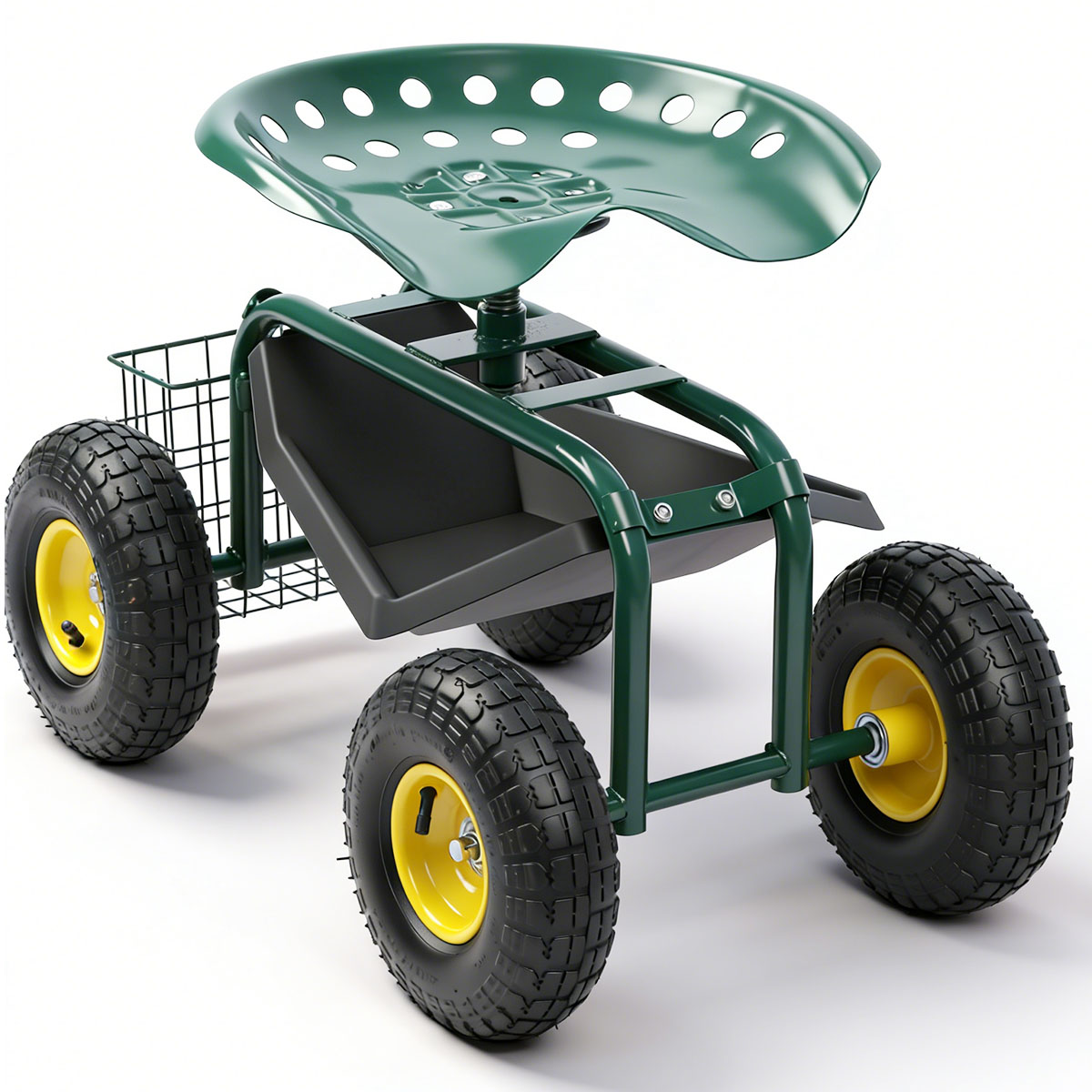 Tekerlekli Bahçe Koltuğu, Ayar - Gardening Tools Basket incelemesi ve fiyatı
